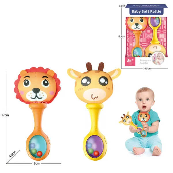 Set jucarii zornaitoare 2buc 004451 