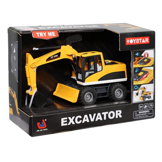 Excavator inerțial 1:14 cu sunet, cod 880049
