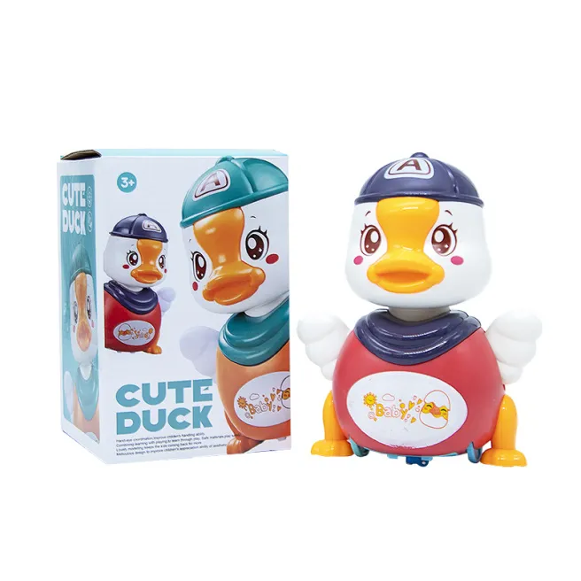 Jucărie dansatoare Rățușca 986A, roșie, cod 462129