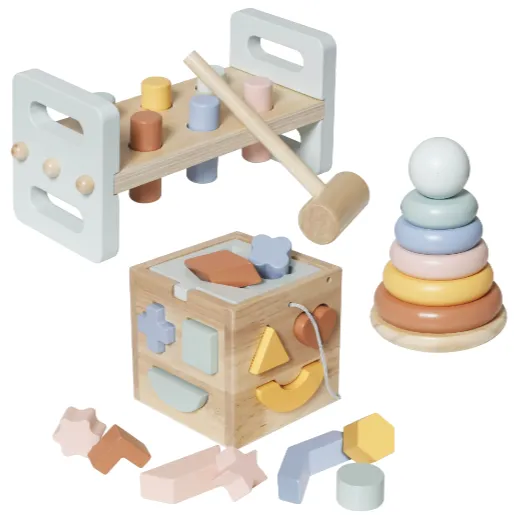 Set de jucării educative din lemn, W12D757