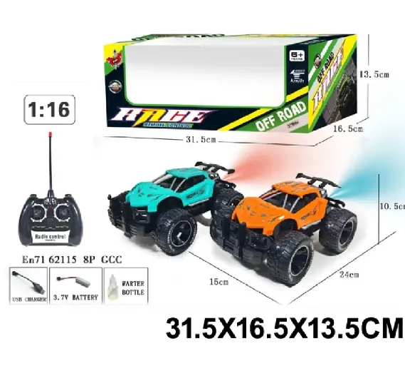 Masina curadiocomanda cu USB pentru incarcare,cu spray