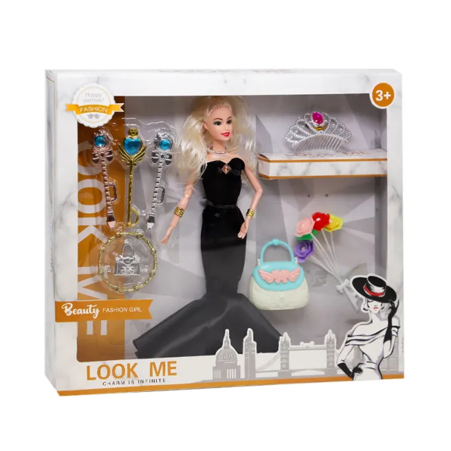 Păpușă 30 cm cu accesorii 