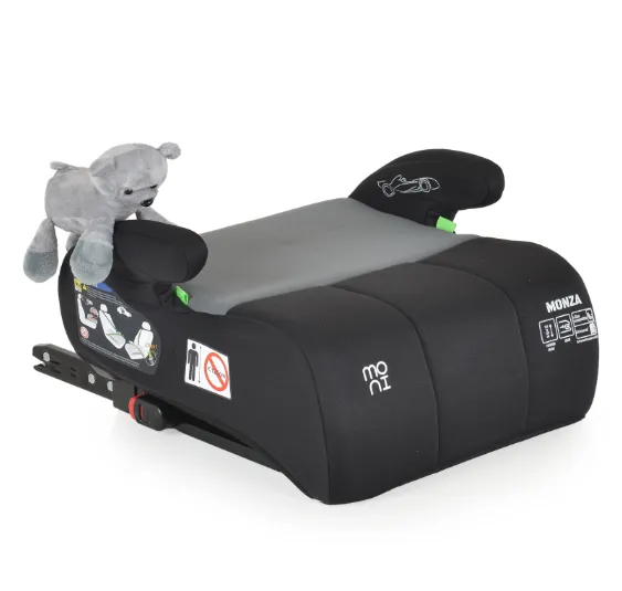 Înălțător auto-buster 125-150 cm (i-Size) Isofix Moni Monza Grey