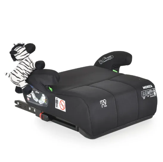 Inaltator auto-buster 125-150 cm (i-Size) Isofix Moni Monza Black