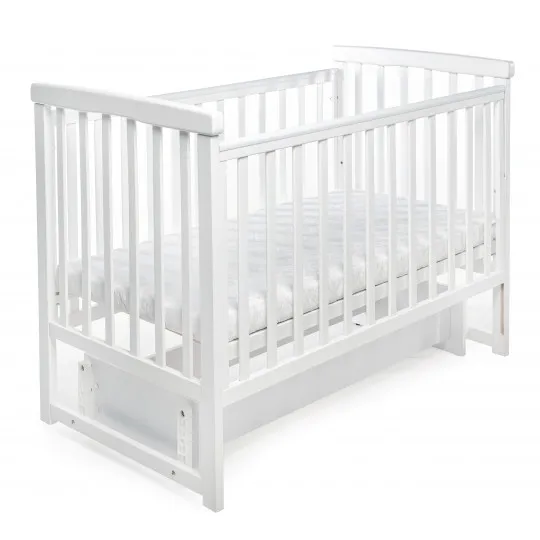 Pătuţ Eucalyptus Charlene Plus (DS-2011) Alb