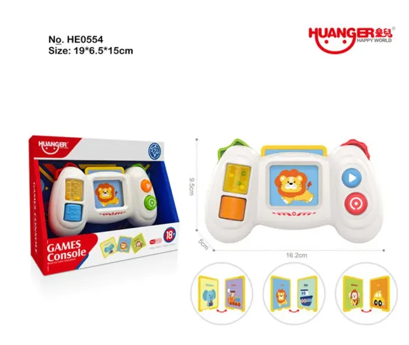 Jucarie consola cu jocuri interactive pentru bebelusi