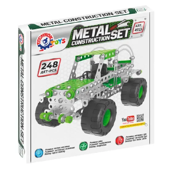Constructor din metal 248 elemente