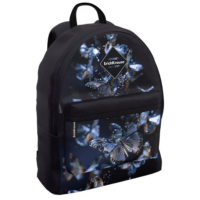 Rucsac ErichKrause EasyLine, Glass Butterflies Touch 17L