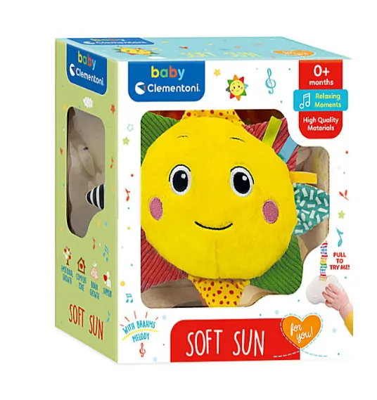 Clementoni Carillon moale Soarele cu velcro (17795)