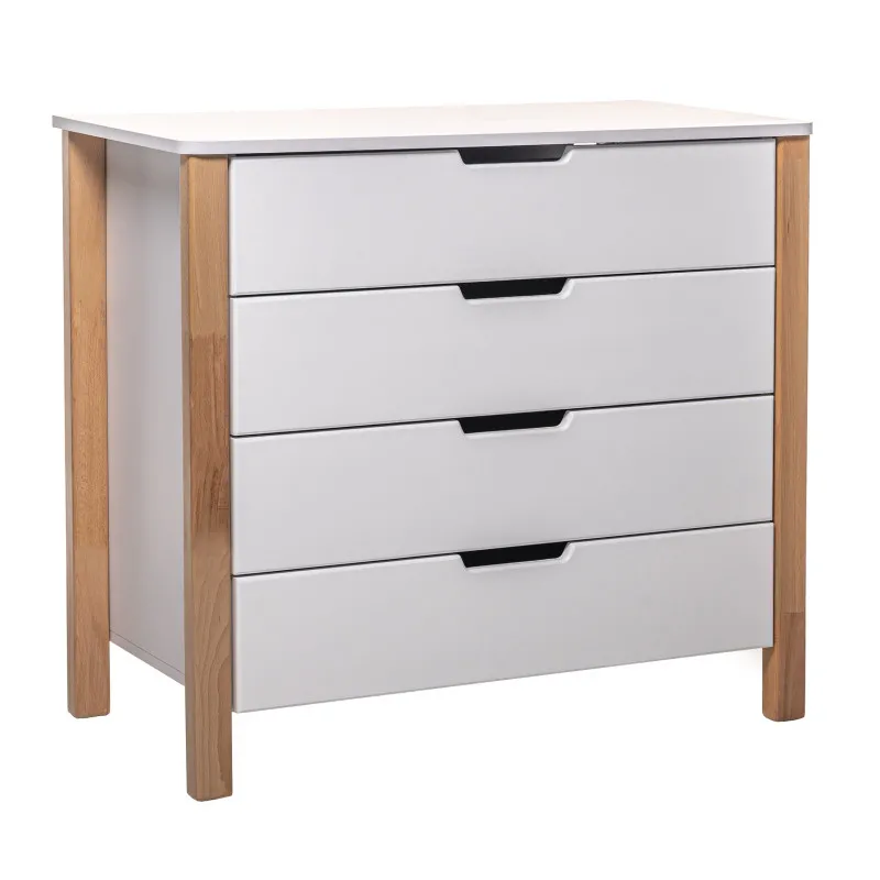 Comodă Eucalyptus Karol90 (DSK-K03) Alb+Natural