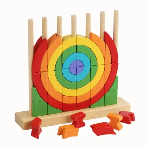 Joc educativ din lemn