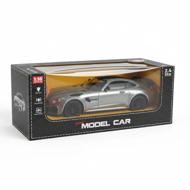 Mașină 1:16 cu telecomandă, gri, cod 942096