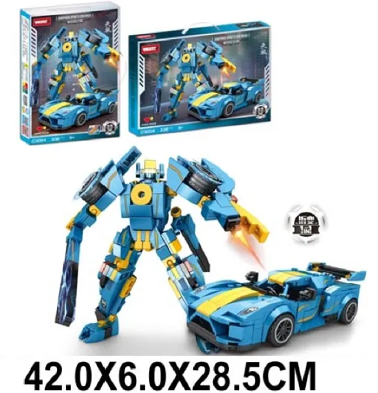 Constructor 2 in 1,robot – masina