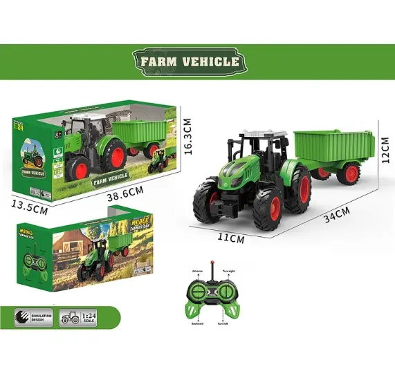 TRACTOR CU R/C (INSTRUCTIUNE IN ROMANA) 72162