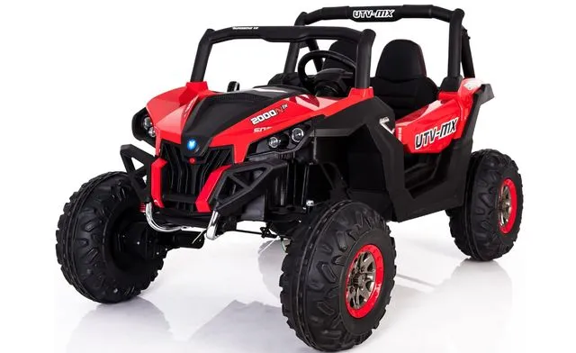 Mașină cu baterie Vopsită în roșu