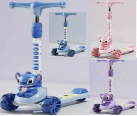 Trotineta 2in1 cu muzica si lumina 009781 