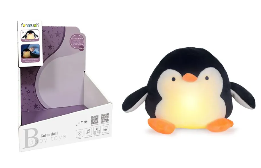 Lumină de noapte cu muzică „Penguin” FM999-30