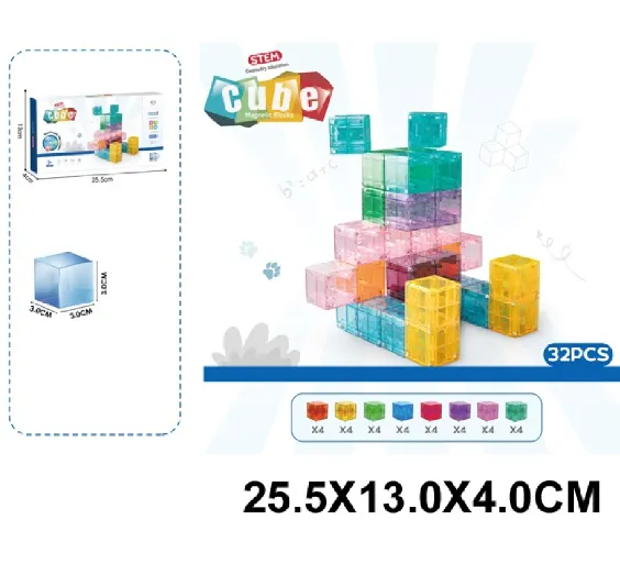 Constructor cu magnet 32 elemente