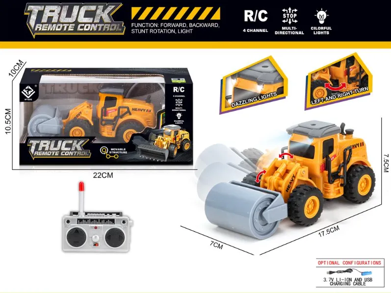 Patinoar cu telecomandă și lumină, acumulator. 6182F