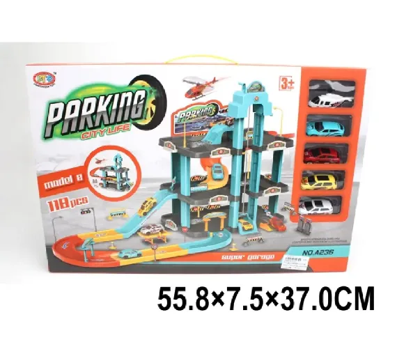 Parcare in set cu masinute