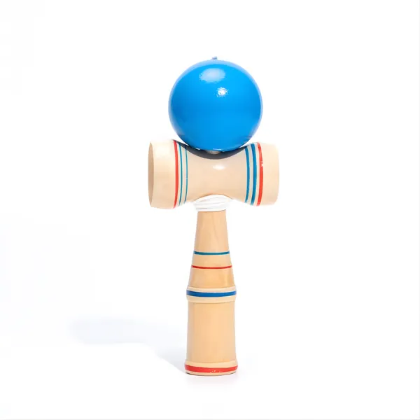 Joc de îndemânare Kendama, 17 x 5 x 7 cm, 4 modele