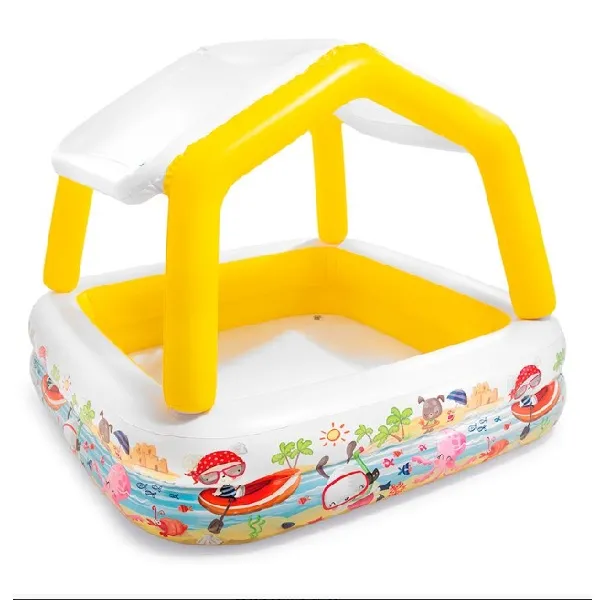 Piscina „CASA” CU COPERTIN (157x157x122 cm) 280 litri Art. 57470