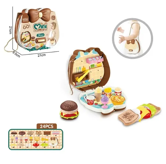 SET BUCATARIE (24PCS) (INSTRUCTIUNE IN ROMANA) 72387