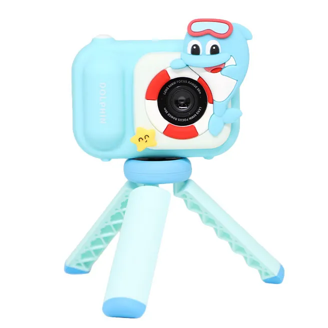 Aparat foto de jucărie, albastru, cod 910091