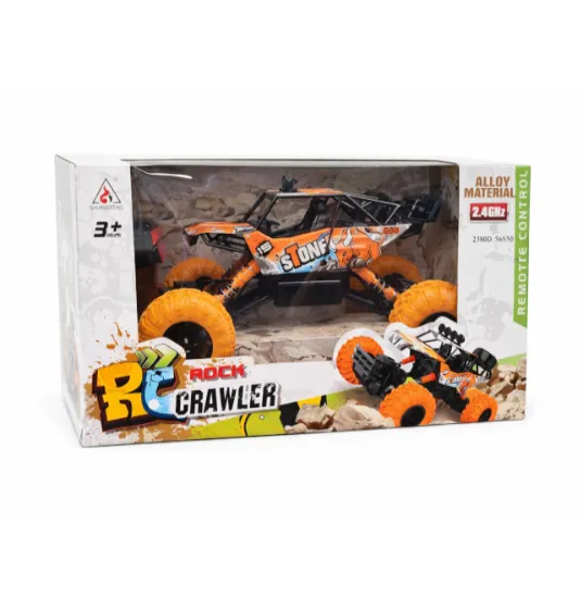 Mașină Rock Crawler 1:12 cu telecomanda, metal, portocalie, cod 2380D