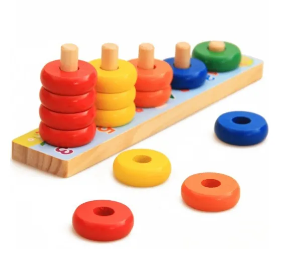 Sortator in lemn piramida S13D001