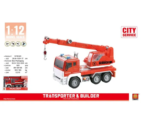 Autospeciala macara cu inertie (lumini / sunete) WY812C