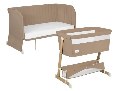 Patuc Co-sleeper 5 in 1 Lionelo Thomi Plus Beige Caramel