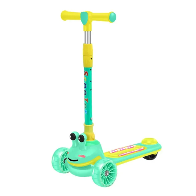Trotineta pentru copii F096, turcoaz