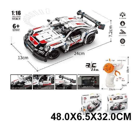 Constructor 420 elemente,masina cu radiocomanda