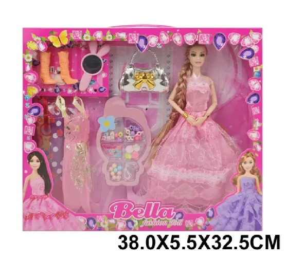 Papusa in set cu accesorii