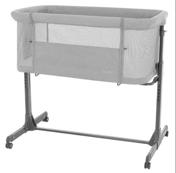 Pătuc Co-sleeper 3 in 1 Kikkaboo Noah Light Grey