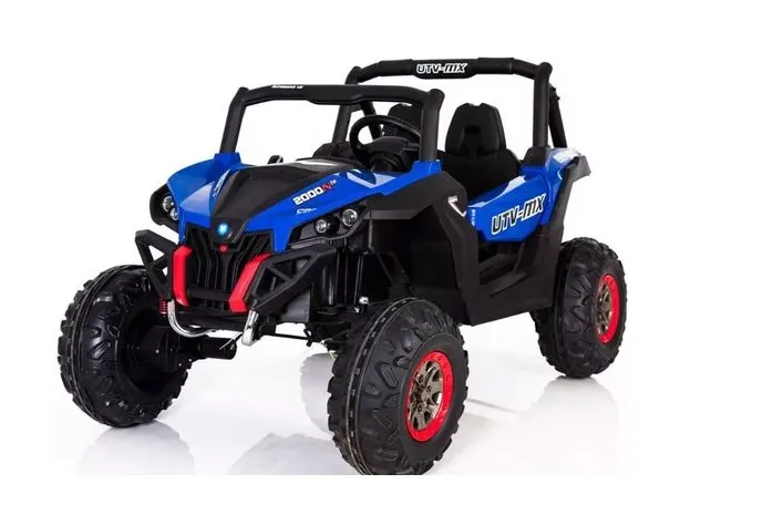 Mașină cu baterie Vopsită în albastru