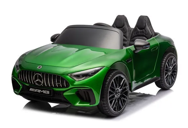 Mașină electrică Mercedes-Benz SL63, 12V 10Ah, 35W x 2. Verde, DK-SL63