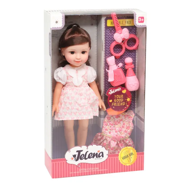 Păpușă „Jelena” cu accesorii, brunetă, cod 835002