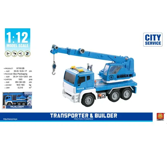 Autospeciala macara cu inertie (lumini /sunete) WY812B