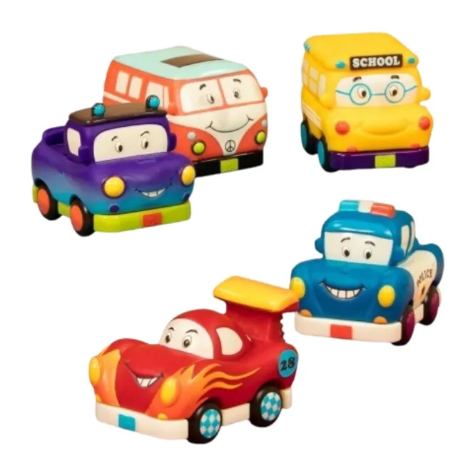 Set de mini-mașini Battat, asortate, cod 1984D