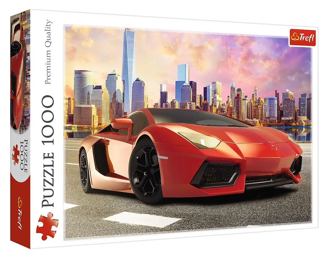 Mașină sub apus 1000 de elemente art. 10601