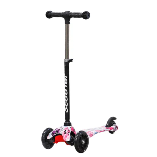 Trotinetă pentru copii, „21 Scooter” cu 3 roți, violet