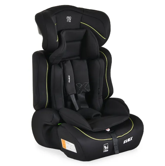 Scaun auto 76-150 cm (i-Size) Moni Flex Black Green