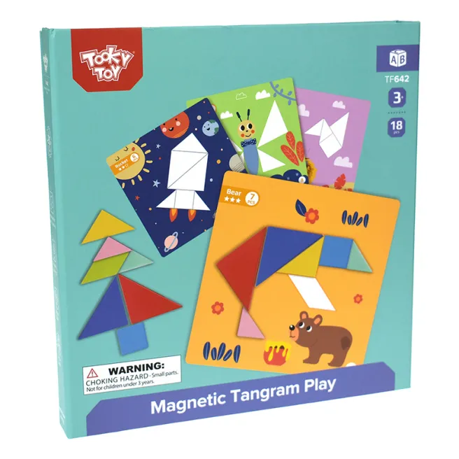 Joc magnetic Tangram, cod 57315