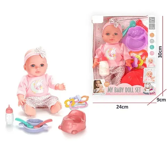 PAPUSA BABY CU ACCESORII CU SUNET (INSTRUCTIUNE IN ROMANA)
