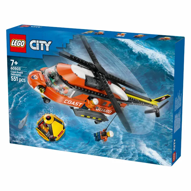 Constructor LEGO City Elicopterul pazei de coastă, art. 60503