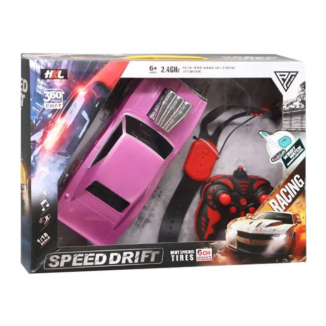 Mașină 1:18 cu telecomandă, violet, cod 880200