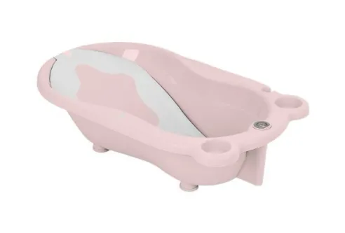 Cădiță cu suport și termometru Kikkaboo Kai Pink, 81 cm