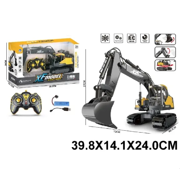 Tractor cu caus cu radiocomanda cu incarcator